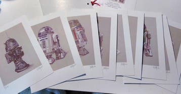 miguel ángel alfaro rey - Star Wars - Litografía Set of 9 -, Nieuw
