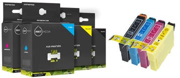 Geschikt Epson T0711 tot 714 serie T0715 van Inktmedia, Nieuw, Cartridge, Inktmedia