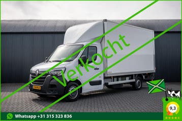 Renault Master 2.3dCi | Bakwagen met Laadklep | LED | Carpla, Stof, Gebruikt, Renault, Wit