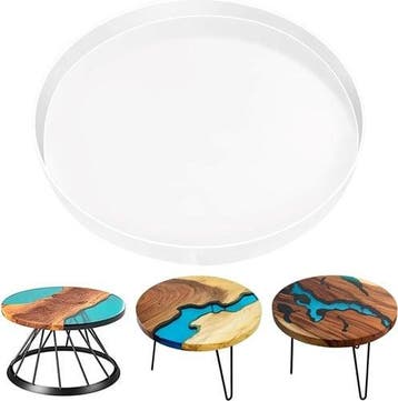 Grote siliconenmal voor salontafel epoxy 60 cm diameter en 6, Ophalen of Verzenden, Nieuw