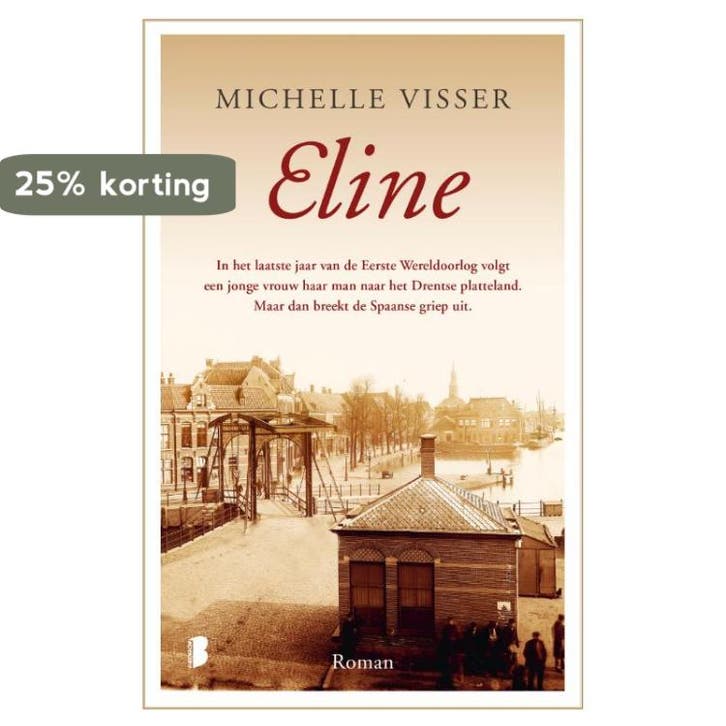 Eline 9789022590713 Michelle Visser, Boeken, Romans, Zo goed als nieuw, Verzenden
