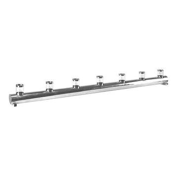 Kandelaar | 120cm | RVS | 0.5KG | 7 Kaarsen, Verzenden