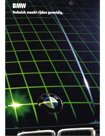 1985 BMW PROGRAMMA BROCHURE NEDERLANDS, Nieuw, BMW, Author