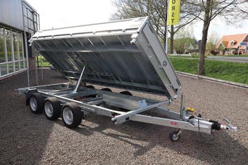 Henra 3-ASSER 3 zijdige kipper op voorraad tridem, Nieuw