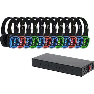 Devine BeatStream Silent Disco Pro uitbreidingsset met 12, Verzenden, Nieuw