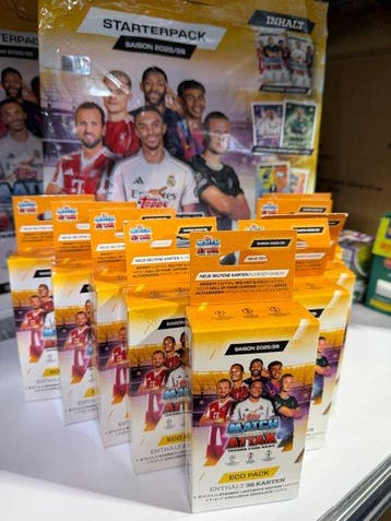 2025/26 Topps Match Attax Erling Haaland, Lamine Yamal,, Verzamelen, Nieuw