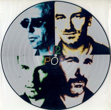 vinyl picture / shape - U2 - Pop, Verzenden, Zo goed als nieuw