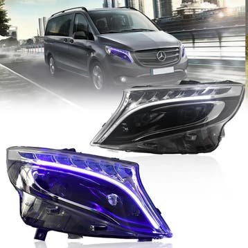 Koplampen voor Mercedes V Klasse W447 / Vito, Auto-onderdelen, Ophalen of Verzenden, Nieuw, Mercedes-Benz