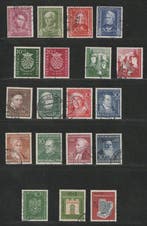 Duitsland 1949/1953 - 7 betere complete sets - Michel, Gestempeld