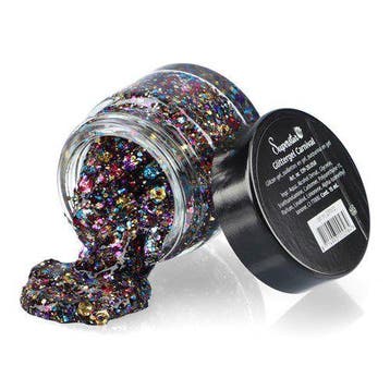 Glittergel carnaval chunky, Verzenden, Nieuw, Feestartikel