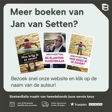De klantenfluisteraar - Jan van Setten 9789047004004, Verzenden, Gelezen, Jan van Setten