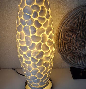 Capiz schelpenlamp, Huis en Inrichting, Verzenden, Nieuw