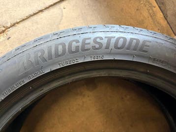 2x Bridgestone Turanza ECO 6 215/50 R19 Zomer DOT 5023, Band(en), Personenwagen, Zomerbanden, Ophalen