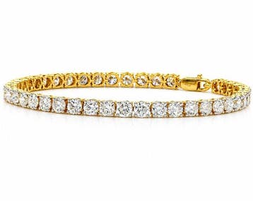 Armband - 18 karaat Geel goud - 17.77ct. tw. Diamant, Nieuw