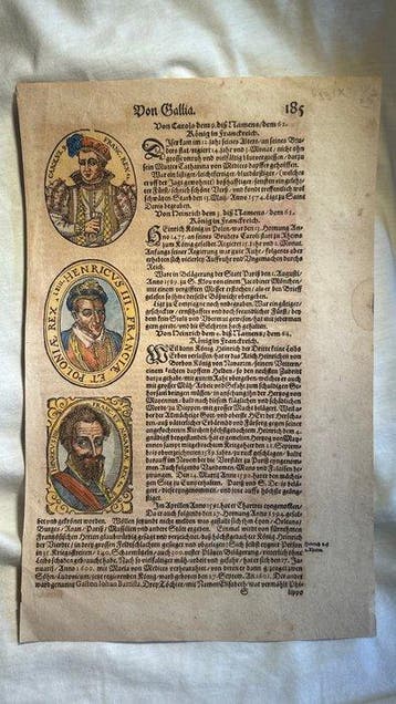 Document - Sebastian Munster - Cosmographia Universalis