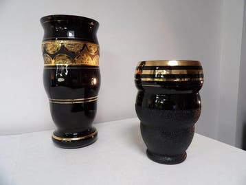 Verrerie Rupel Boom - Paul Heller - Vaas (2) - Opaline glas