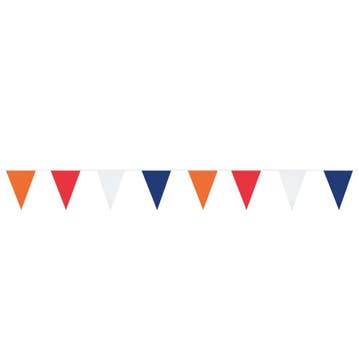 Vlaggenlijn Oranje-Rood-Wit-Blauw (10m), Ophalen of Verzenden, Nieuw