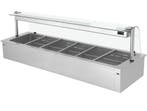 GGM Gastro | Inbouw bain-marie (drop-in) - 2110mm - 4,38 kW, Verzenden, Nieuw in verpakking