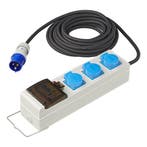 ProPlus Tent-/vouwwagen stekkerdoos - 10 meter - 3 stopco..., Ophalen of Verzenden, Nieuw