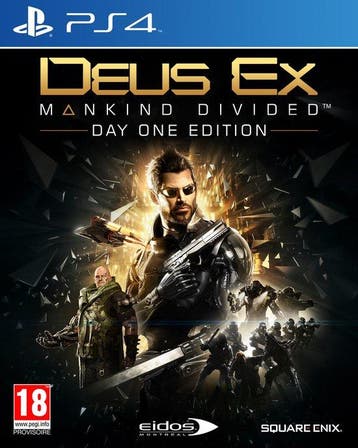 Deus Ex Mankind Divided Day One Edition - PS4, Verzenden, Nieuw