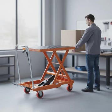 Hydraulische Schaarheftafel Trolley - 230 kg - 220-720 mm He, Verzenden, Nieuw