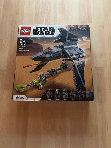 Lego Set - 75314 - Star Wars - The Bad Batch Attack Shuttle, Nieuw
