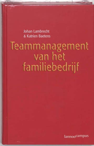 Teammanagement van het familiebedrijf 9789020962581, Boeken, Verzenden, Gelezen, K. Baetens
