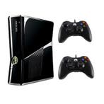 Xbox 360 Slim 4GB + 2 Nieuwe Controllers (Third Party), Spelcomputers en Games, Spelcomputers | Xbox 360, Ophalen of Verzenden
