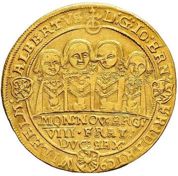 Duitsland, Saksen. Acht herzogliche Brüder, 1605-1615.. 3