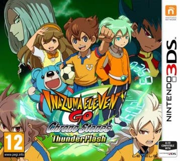 Inazuma Eleven GO Chrono Stones Thunderflash (Nintendo 3DS), Verzenden, Gebruikt, Vanaf 7 jaar