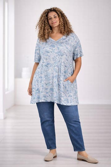 ZHENZI tuniek korte mouw Maat:, Kleding | Dames, Blouses en Tunieken, Verzenden, Nieuw, Overige kleuren