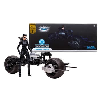 DC Multiverse Vehicle Batpod with Catwoman (The Dark Knig..., Verzamelen, Ophalen of Verzenden, Nieuw