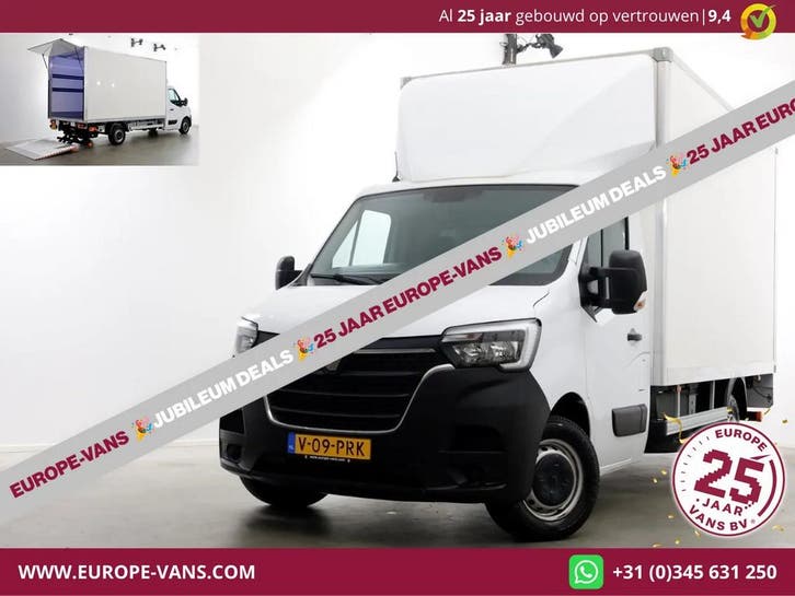 Renault Master | Zakelijke Lease v.a. €649.8 pm, Auto's, Bestelauto's, Lease, Automaat, Financial lease, Diesel, Wit, Renault