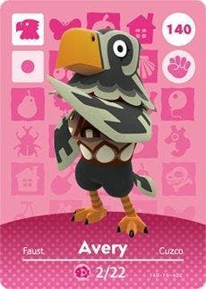 Amiibo Avery #140 - Series 2, Verzenden, Zo goed als nieuw