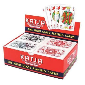 Katja Speelkaarten | Spelkaarten | Spel kaarten met coating, Verzamelen, Ophalen of Verzenden, Nieuw, Speelkaart(en)