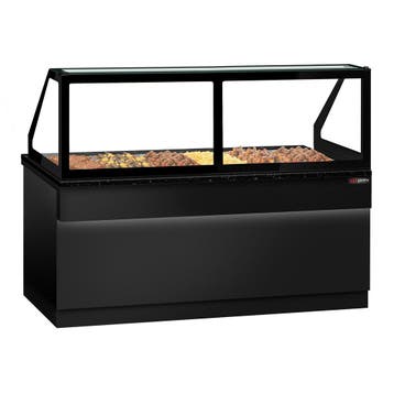 GGM Gastro | Warm buffet TORONTO - 2100mm - zwart front - |, Verzenden, Nieuw in verpakking