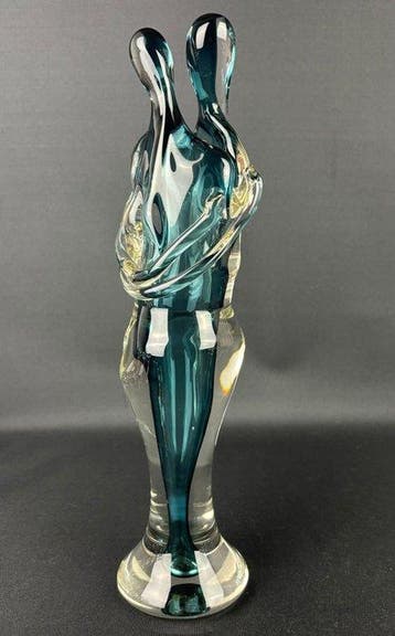 Figuur - Die Liebenden - Glas, 35 cm
