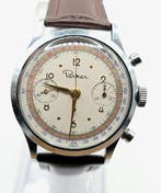 Parker Stahl Chronograph - feines Original Ziffernblatt -, Nieuw