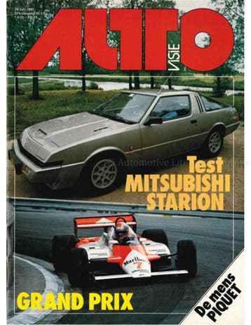 1982 AUTOVISIE MAGAZINE 13 NEDERLANDS, Nieuw, Author
