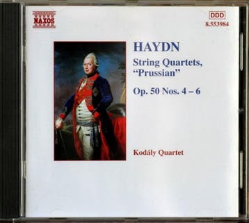 cd - Haydn - KodÃ¡ly Quartet â String Quartets Prussi, Verzenden, Zo goed als nieuw