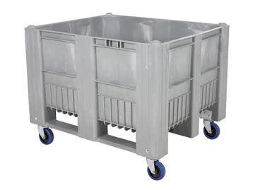 Verrijdbare CB3 palletbox - 1200 x 1000 mm - 4 zwenkwielen -, Ophalen of Verzenden, Nieuw