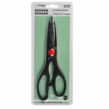Benson Multifunctionele keukenschaar - 21 cm - RVS - ergo..., Ophalen of Verzenden, Nieuw