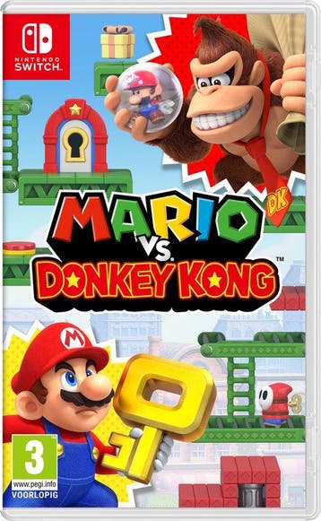 Switch Mario vs. Donkey Kong, Verzenden, Zo goed als nieuw