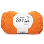 DROPS Safran Uni Colour - 28 oranje - Katoen Garen, Ophalen of Verzenden, Nieuw