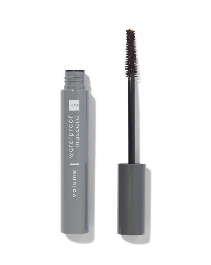 HEMA Volume mascara waterproof bruin, Sieraden, Tassen en Uiterlijk, Uiterlijk | Cosmetica en Make-up, Nieuw, Verzenden