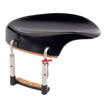 ELS CR-8044 chinrest bakelite Teka model, 4/4-3/4, stainless, Muziek en Instrumenten, Strijkinstrumenten | Overige, Ophalen of Verzenden