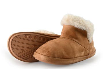 Torfs Pantoffels in maat 41 Cognac, Overige kleuren, Torfs, Verzenden, Zo goed als nieuw