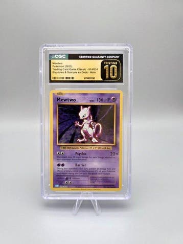 Pokémon Graded card - Mewtwo - CGC Pristine 10 - Various, Nieuw