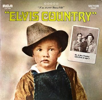 Elvis Presley - Elvis Country (Im 10,000 Years Old), Ophalen of Verzenden, Gebruikt