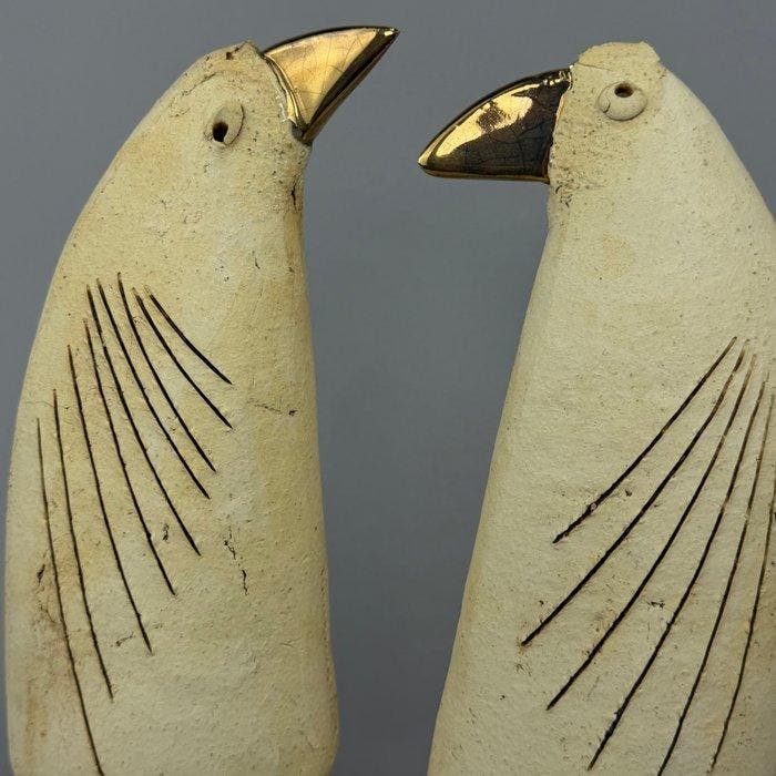 Ewa Budzowska - 2 BIG PARROTS, Antiek en Kunst, Kunst | Designobjecten